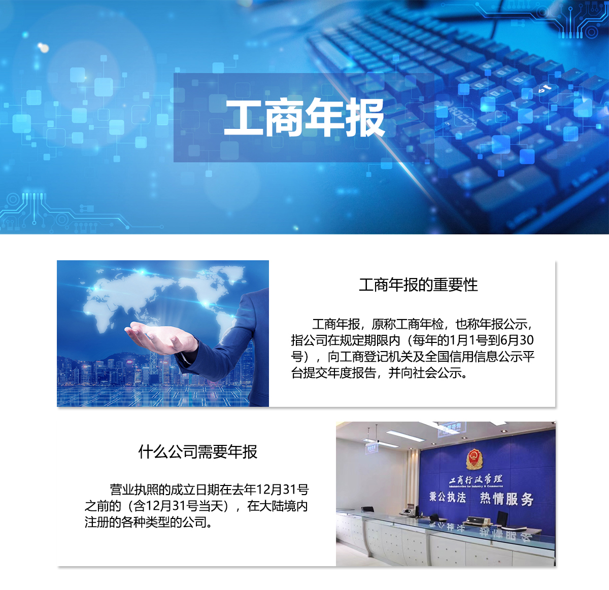 工商年报